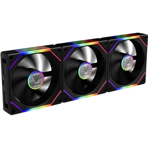 Set 3 ventilatoare GAMDIAS Aeolus P2-1203 ARGB, 3x120mm, AEOLUS-P2-1203, negru Set 3 ventilatoare GAMDIAS Aeolus P2-1203 ARGB, 3x120mm, AEOLUS-P2-1203, negru