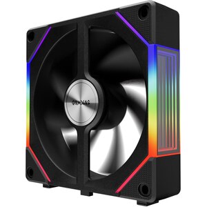 Set 3 ventilatoare GAMDIAS Aeolus P2-1203 ARGB, 3x120mm, AEOLUS-P2-1203, negru Set 3 ventilatoare GAMDIAS Aeolus P2-1203 ARGB, 3x120mm, AEOLUS-P2-1203, negru