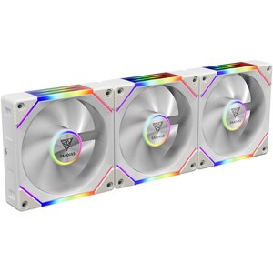 Set 3 ventilatoare GAMDIAS Aeolus P2-1203 WH ARGB, 3x120mm, AEOLUS-P2-1203-WH, alb Set 3 ventilatoare GAMDIAS Aeolus P2-1203 WH ARGB, 3x120mm, AEOLUS-P2-1203-WH, alb