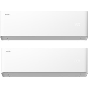 Sistem aer conditionat pentru 2 incaperi HISENSE Uni HB, 9000/12000BTU, A++/A+, Unitate externa 14000BTU, Wi-FI, alb Sistem aer conditionat pentru 2 incaperi HISENSE Uni HB, 9000/12000BTU, A++/A+, Unitate externa 14000BTU, Wi-FI, alb