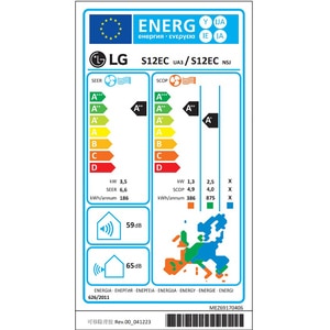 Aer conditionat LG Dualcool AI Special S12EC, 12000 BTU, A++/A+, Inverter, Wi-Fi, alb Aer conditionat LG Dualcool AI Special S12EC, 12000 BTU, A++/A+, Inverter, Wi-Fi, alb
