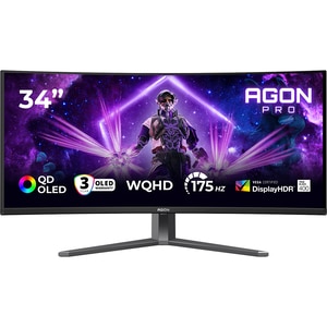 Monitor Gaming Curbat QD OLED AOC AG346UCD, 34", 2K, 175Hz, NVIDIA G-SYNC Compatible, AMD FreeSync Premium, boxe, negru Monitor Gaming Curbat QD OLED AOC AG346UCD, 34", 2K, 175Hz, NVIDIA G-SYNC Compatible, AMD FreeSync Premium, boxe, negru