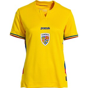 Tricou fotbal de joc JOMA Echipa nationala de Fotbal a Romaniei 2025, marimea S, galben Tricou fotbal de joc JOMA Echipa nationala de Fotbal a Romaniei 2025, marimea S, galben
