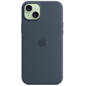 Husa telefon APPLE iPhone 15 Plus Silicone Case cu MagSafe - Storm Blue, MT123ZM/A Husa telefon APPLE iPhone 15 Plus Silicone Case cu MagSafe - Storm Blue, MT123ZM/A