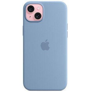 Husa telefon APPLE iPhone 15 Plus Silicone Case cu MagSafe - Winter Blue, MT193ZM/A Husa telefon APPLE iPhone 15 Plus Silicone Case cu MagSafe - Winter Blue, MT193ZM/A
