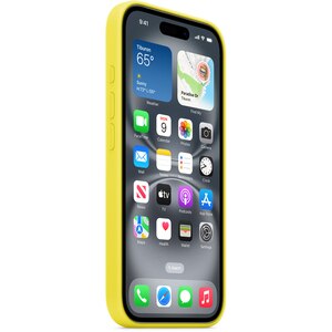 Husa telefon APPLE iPhone 16 Silicone Case cu MagSafe - Star Fruit, MYY73ZM/A Husa telefon APPLE iPhone 16 Silicone Case cu MagSafe - Star Fruit, MYY73ZM/A