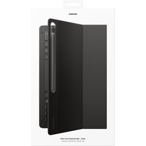 Husa cu tastatura Book Cover Keyboard Slim pentru SAMSUNG Galaxy Tab S10 FE+, EF-DX620UBEGWW, negru Husa cu tastatura Book Cover Keyboard Slim pentru SAMSUNG Galaxy Tab S10 FE+, EF-DX620UBEGWW, negru