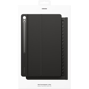 Husa cu tastatura Book Cover Keyboard pentru SAMSUNG Galaxy Tab S10 FE+, EF-DX625UBEGWW, negru Husa cu tastatura Book Cover Keyboard pentru SAMSUNG Galaxy Tab S10 FE+, EF-DX625UBEGWW, negru