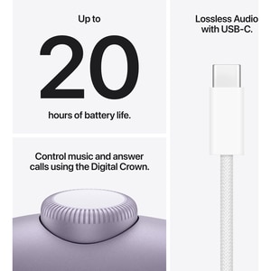 Casti APPLE AirPods Max 2, Bluetooth, Over-Ear, Microfon, USB-C, Noise Cancelling, Purple Casti APPLE AirPods Max 2, Bluetooth, Over-Ear, Microfon, USB-C, Noise Cancelling, Purple