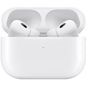Casti APPLE AirPods Pro (gen.2), True Wireless, Bluetooth, In-Ear, Microfon, Noise Cancelling, Conector USB-C, alb Casti APPLE AirPods Pro (gen.2), True Wireless, Bluetooth, In-Ear, Microfon, Noise Cancelling, Conector USB-C, alb