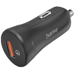 Incarcator auto HAMA 201633, USB-A, Qualcomm Quick Charge 3.0, negru Incarcator auto HAMA 201633, USB-A, Qualcomm Quick Charge 3.0, negru