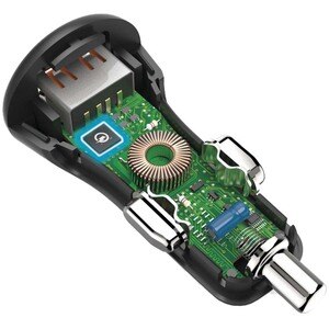 Incarcator auto HAMA 201633, USB-A, Qualcomm Quick Charge 3.0, negru Incarcator auto HAMA 201633, USB-A, Qualcomm Quick Charge 3.0, negru