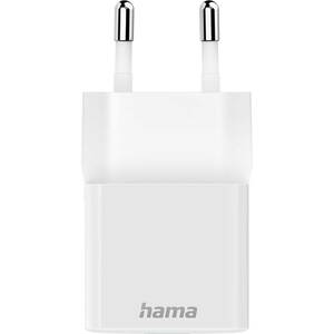 Incarcator retea HAMA 201652, 1x USB-C, 25W Power Delivery (PD), Quick Charge 3.0, alb Incarcator retea HAMA 201652, 1x USB-C, 25W Power Delivery (PD), Quick Charge 3.0, alb