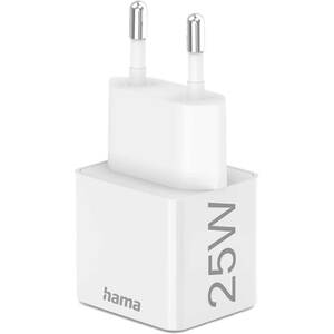 Incarcator retea HAMA 201652, 1x USB-C, 25W Power Delivery (PD), Quick Charge 3.0, alb Incarcator retea HAMA 201652, 1x USB-C, 25W Power Delivery (PD), Quick Charge 3.0, alb