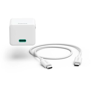 Incarcator retea HAMA 201675, 1xUSB-C, Power Delivery (PD), 20W, Cablu USB-C, alb Incarcator retea HAMA 201675, 1xUSB-C, Power Delivery (PD), 20W, Cablu USB-C, alb