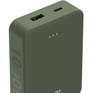 Baterie externa HAMA Colour 10 201713, 10000 mAh, 1xUSB-C, 1xUSB-A, verde Baterie externa HAMA Colour 10 201713, 10000 mAh, 1xUSB-C, 1xUSB-A, verde