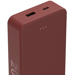 Baterie externa HAMA Colour 20 201717, 20000mAh, 1xUSB-C, 1xUSB-A, rosu Baterie externa HAMA Colour 20 201717, 20000mAh, 1xUSB-C, 1xUSB-A, rosu
