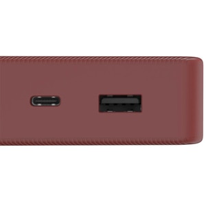Baterie externa HAMA Colour 20 201717, 20000mAh, 1xUSB-C, 1xUSB-A, rosu Baterie externa HAMA Colour 20 201717, 20000mAh, 1xUSB-C, 1xUSB-A, rosu
