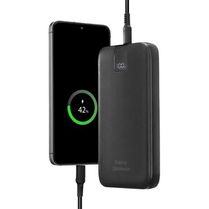 Baterie externa HAMA PD10 201719, 20000mAh, 2xUSB-C, 1xUSB-A, gri Baterie externa HAMA PD10 201719, 20000mAh, 2xUSB-C, 1xUSB-A, gri