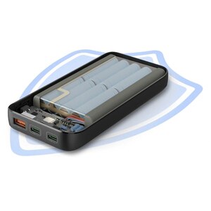 Baterie externa HAMA PD10 201719, 20000mAh, 2xUSB-C, 1xUSB-A, gri Baterie externa HAMA PD10 201719, 20000mAh, 2xUSB-C, 1xUSB-A, gri