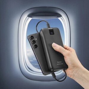 Baterie externa HAMA PD10 201719, 20000mAh, 2xUSB-C, 1xUSB-A, gri Baterie externa HAMA PD10 201719, 20000mAh, 2xUSB-C, 1xUSB-A, gri