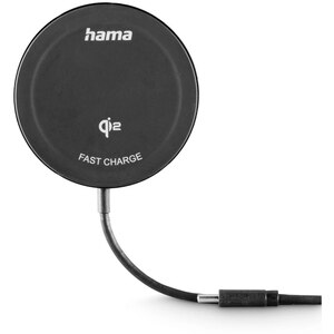 Incarcator wireless HAMA Qi2 201725, universal, 15W, MagSafe, Qi, negru Incarcator wireless HAMA Qi2 201725, universal, 15W, MagSafe, Qi, negru