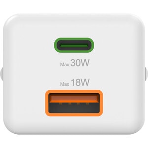 Incarcator retea HAMA 201992, 1xUSB-A, 1x USB-C, Power Delivery (PD), Quick Charge 3.0, 30W, alb Incarcator retea HAMA 201992, 1xUSB-A, 1x USB-C, Power Delivery (PD), Quick Charge 3.0, 30W, alb