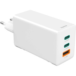 Incarcator retea HAMA 201997, 2x USB-C, 1x USB-A, Power Delivery (PD), Quick Charge 3.0, GaN, 100W, alb Incarcator retea HAMA 201997, 2x USB-C, 1x USB-A, Power Delivery (PD), Quick Charge 3.0, GaN, 100W, alb
