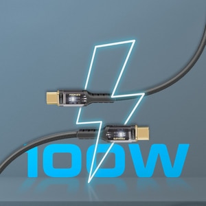 Cablu date PROMATE LucidLine-CC200, USB-C - USB-C, 100W Power Delivery, 2m, negru Cablu date PROMATE LucidLine-CC200, USB-C - USB-C, 100W Power Delivery, 2m, negru