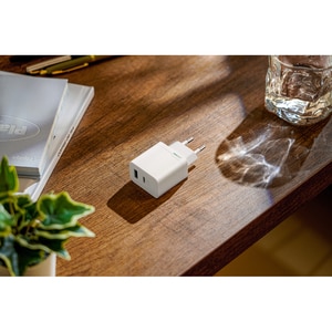 Incarcator retea OPPO Supervooc, 1x USB-A, 1x USB-C, 33W, alb Incarcator retea OPPO Supervooc, 1x USB-A, 1x USB-C, 33W, alb