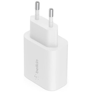 Incarcator retea BELKIN WCA004vf1MWH-B6, 1xUSB-C, Power Delivery 25W, alb Incarcator retea BELKIN WCA004vf1MWH-B6, 1xUSB-C, Power Delivery 25W, alb