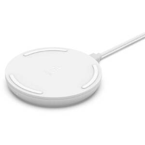 Incarcator wireless BELKIN WIA001vfWH, universal, QI, 10W, alb Incarcator wireless BELKIN WIA001vfWH, universal, QI, 10W, alb