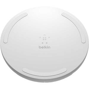Incarcator wireless BELKIN WIA001vfWH, universal, QI, 10W, alb Incarcator wireless BELKIN WIA001vfWH, universal, QI, 10W, alb