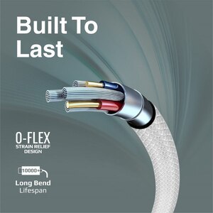 Cablu date PROMATE XCord-AC, USB-A - USB-C, 1m, alb Cablu date PROMATE XCord-AC, USB-A - USB-C, 1m, alb