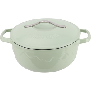 Cratita cu capac AMERCOOK Alfetta AC.0522GN, 2.8l, 22 cm, fonta, verde Cratita cu capac AMERCOOK Alfetta AC.0522GN, 2.8l, 22 cm, fonta, verde