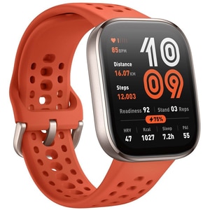 Smartwatch AMAZFIT Bip 6, GPS, Android/iOS, Red Smartwatch AMAZFIT Bip 6, GPS, Android/iOS, Red