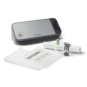 Aparat de vidat FOODSAVER VS2190X-01, 110W, argintiu-negru Aparat de vidat FOODSAVER VS2190X-01, 110W, argintiu-negru