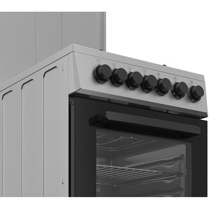 Aragaz ARCTIC AMG5612GTCLXN, 4 arzatoare, Gaz + Electric, L 50 cm, Grill, argintiu Aragaz ARCTIC AMG5612GTCLXN, 4 arzatoare, Gaz + Electric, L 50 cm, Grill, argintiu