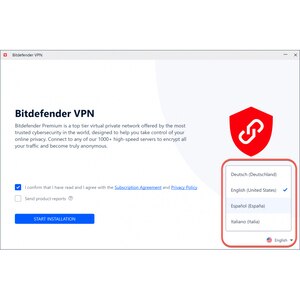 Serviciu de securitate BITDEFENDER Premium VPN, 1 an, 10 dispozitive, Retail Serviciu de securitate BITDEFENDER Premium VPN, 1 an, 10 dispozitive, Retail