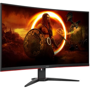 Monitor Gaming curbat LED VA AOC C32G2ZE/BK, 31.5" Full HD, 240Hz, FreeSync Premium, Flicker Free, negru Monitor Gaming curbat LED VA AOC C32G2ZE/BK, 31.5" Full HD, 240Hz, FreeSync Premium, Flicker Free, negru