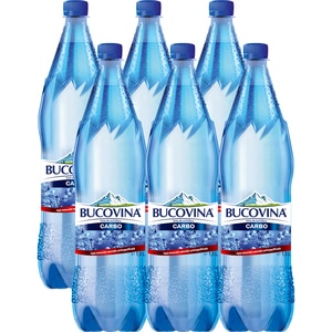 Apa carbogazoasa BUCOVINA bax 1.5L x 6 sticle Apa carbogazoasa BUCOVINA bax 1.5L x 6 sticle