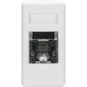 Priza telefon GEWISS GW20251, IP20, alb Priza telefon GEWISS GW20251, IP20, alb