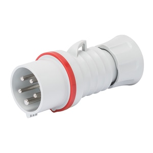 Fisa industriala GEWISS GW60009H, 3P+N+E, 16A, IP44, alb Fisa industriala GEWISS GW60009H, 3P+N+E, 16A, IP44, alb