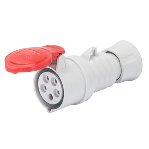 Priza GEWISS GW62020H, IP44, 32A, 400 V, gri Priza GEWISS GW62020H, IP44, 32A, 400 V, gri