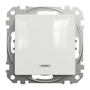 Intrerupator SCHNEIDER SDD111101L, incastrat, 10A, IP20, alb Intrerupator SCHNEIDER SDD111101L, incastrat, 10A, IP20, alb