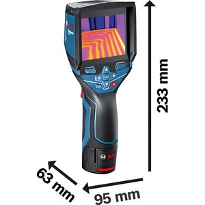 Camera termica BOSCH PROFESSIONAL GTC 400 C, albastru Camera termica BOSCH PROFESSIONAL GTC 400 C, albastru