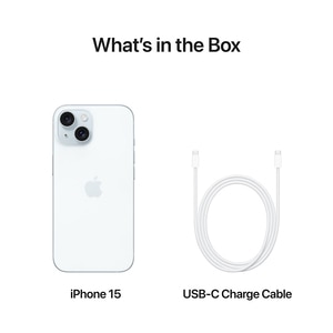 Telefon APPLE iPhone 15 5G, 128GB, Blue Telefon APPLE iPhone 15 5G, 128GB, Blue