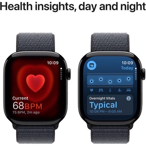 APPLE Watch 10, GPS + Cellular, 46mm, Jet Black Aluminium Case, Ink Sport Loop APPLE Watch 10, GPS + Cellular, 46mm, Jet Black Aluminium Case, Ink Sport Loop