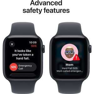 Apple Watch SE 3, GPS + Cellular, 44 mm, Midnight Aluminium Case, Midnight Sport Band - M/L Apple Watch SE 3, GPS + Cellular, 44 mm, Midnight Aluminium Case, Midnight Sport Band - M/L