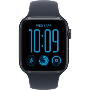 Apple Watch SE 3, GPS, 44mm, Midnight Aluminium Case, Navy Blue Sport Band - M/L Apple Watch SE 3, GPS, 44mm, Midnight Aluminium Case, Navy Blue Sport Band - M/L
